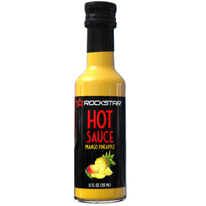 Rockstar Mango Pineapple Hot Sauce - 5 oz (1 Pack)