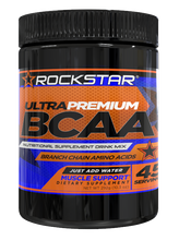 Rockstar BCAA Branched Chain Essential Amino Acids Nutritional Supplement Drink Mix Powder by Rockstar