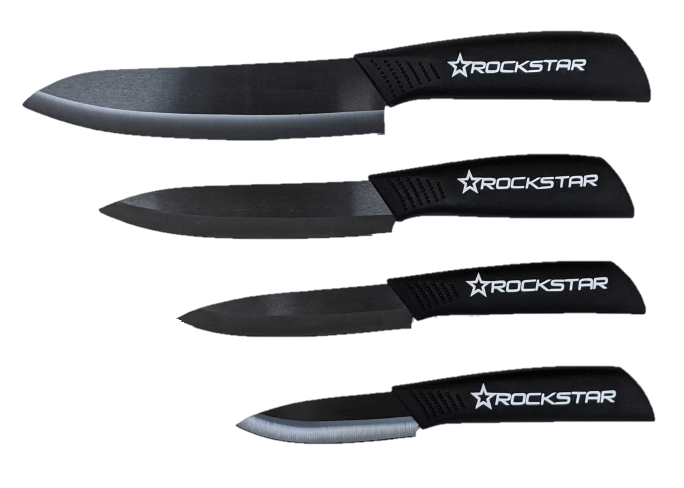 Rockstar Kitchen Knives Set
