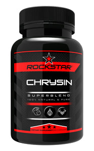 Rockstar Chrysin Dietary Supplement Superblend, 60 Capsules